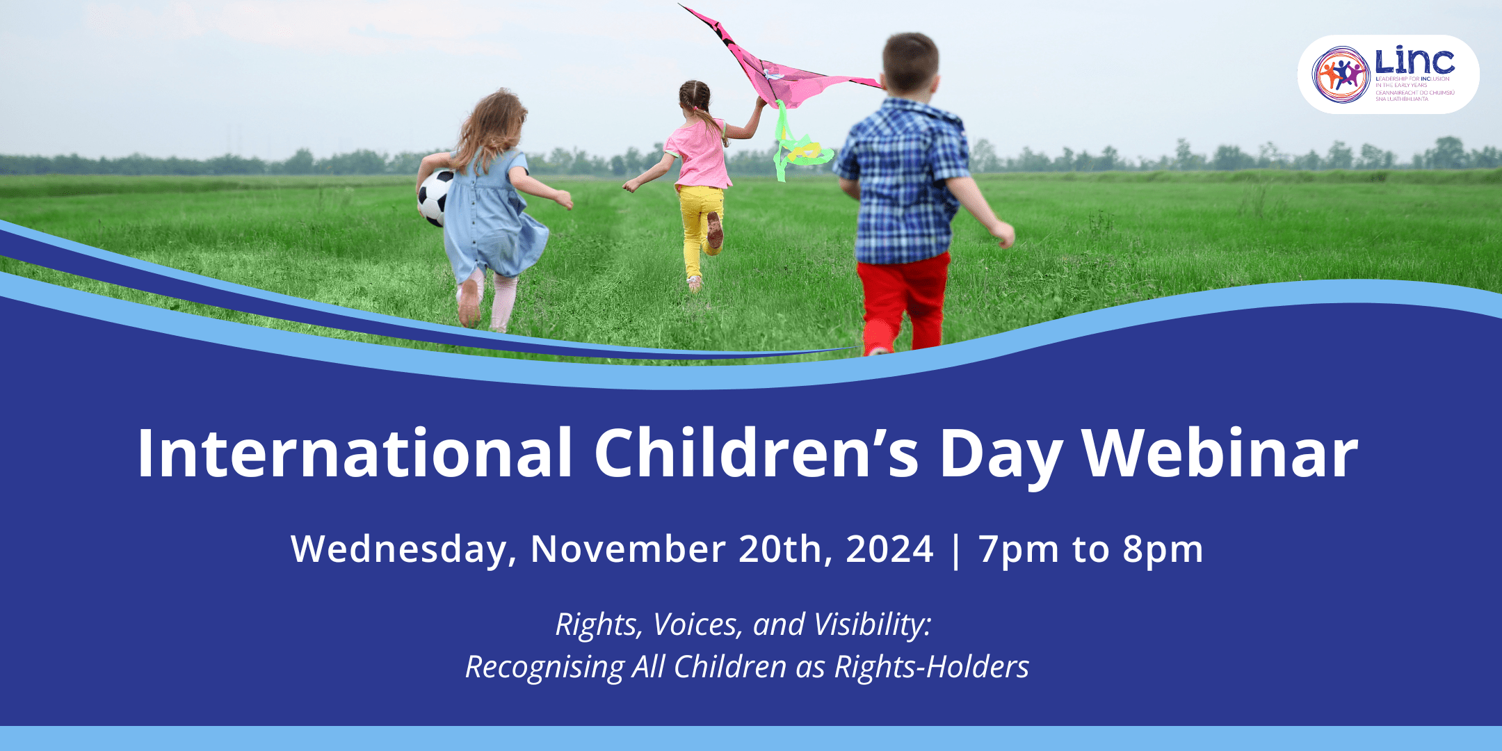 LINC Programme to Celebrate International Children’s Day with Webinar on Children’s Rights and Inclusion